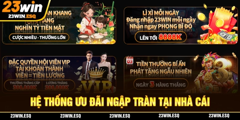 23WIN🎖️Link Đăng Nhập 23WIN.COM Chính Thức 2026 | Tặng 233K 14 Danh sách ưu đãi giá trị cao ngập tràng tại nhà cái 23WIN