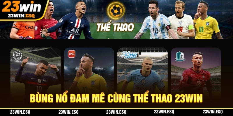 23WIN🎖️Link Đăng Nhập 23WIN.COM Chính Thức 2026 | Tặng 233K 17 Thể thao 23WIN quy tụ nhiều môn thể thao và giải đầu hàng đầu thế giới