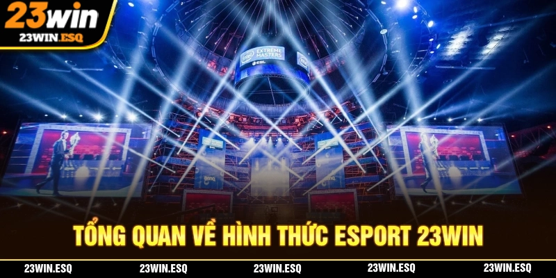 Giới thiệu tổng quan về hình thức giải trí cược E-Sports 23WIN